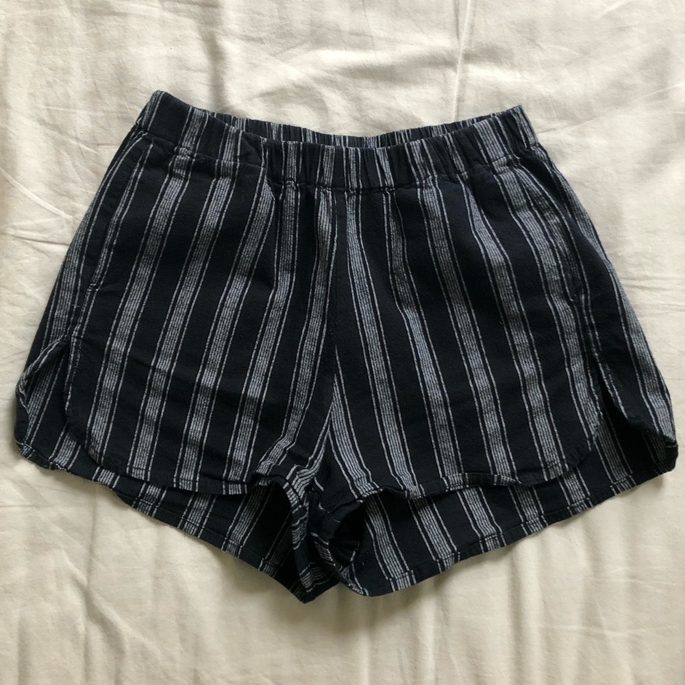 Striped Brandy Melville shorts